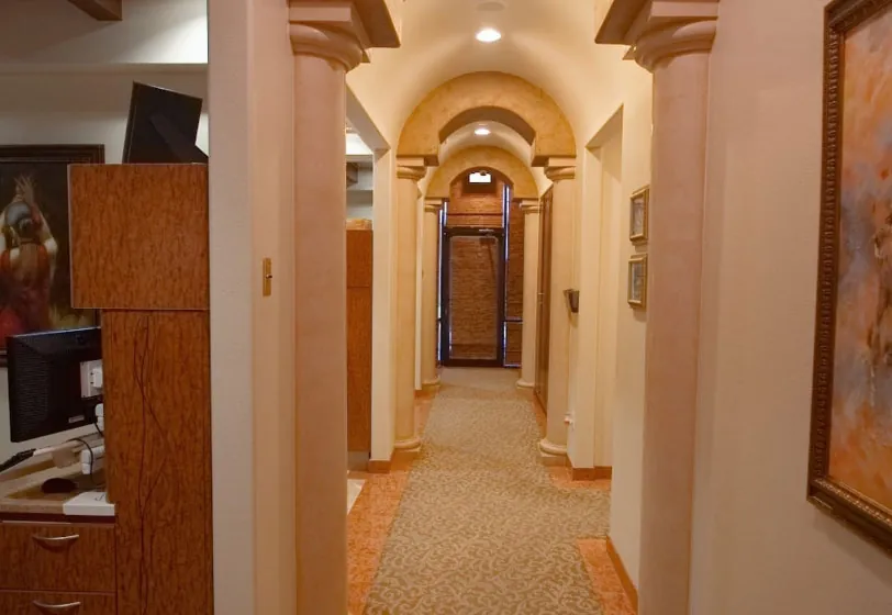 a look inside the Palm Desert dental office Desert Dental Spa