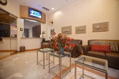 waiting room at Desert Dental Spa in Palm Desert, CA